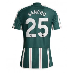 Herren Fußballbekleidung Manchester United Jadon Sancho #25 Auswärtstrikot 2023-24 Kurzarm